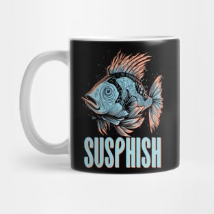 Susphish Crazy Fish Mug